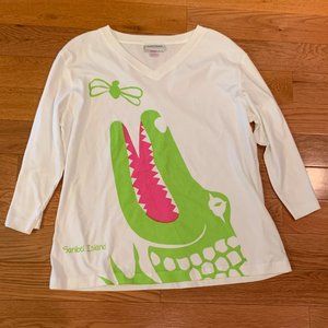 Marushka 3/4 Length Alligator Shirt